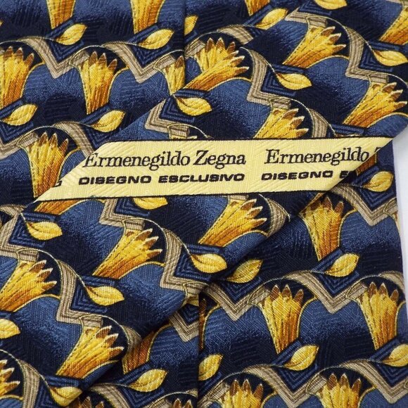 Ermenegildo Zegna Silk Tie #261 - Picture 7 of 9